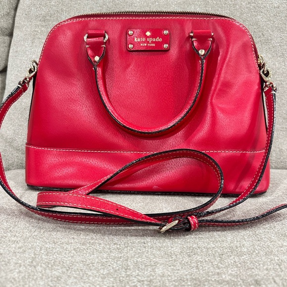 kate spade Handbags - Kate Spade Cherry Red Satchel